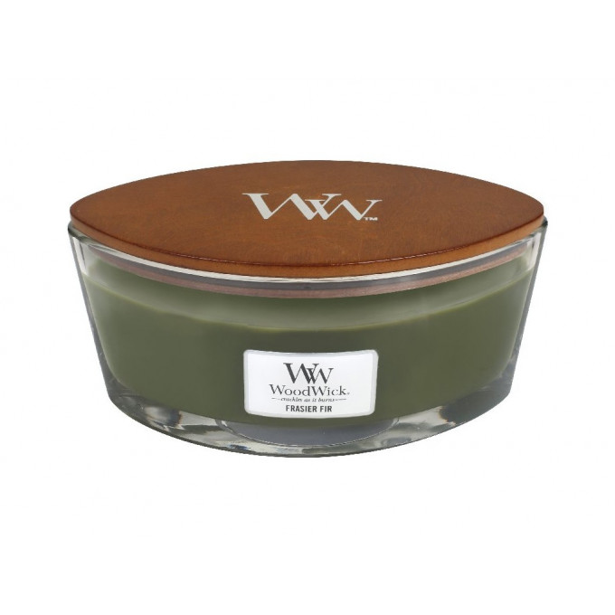 WoodWick Frasier Fir svíčka loď 453.6 g