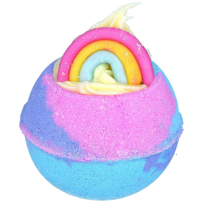 Bomb Cosmetics Rainbow Vibes Bath šumivý balistik do koupele 160 g