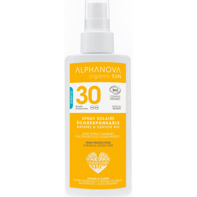 Alphanova Opalovací krém ve spreji SPF 30 125 g