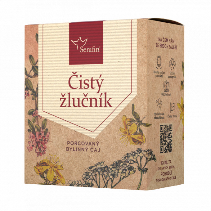 Serafin Čistý žlučník - bylinný čaj 37.5 g (15x 2,5 g)