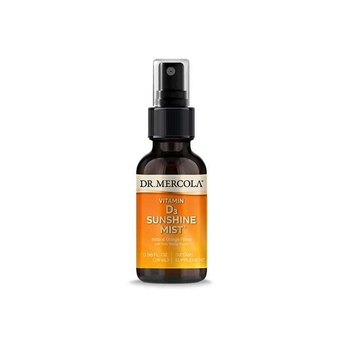 Dr. Mercola Vitamín D ve spreji 1000 IU 25 ml