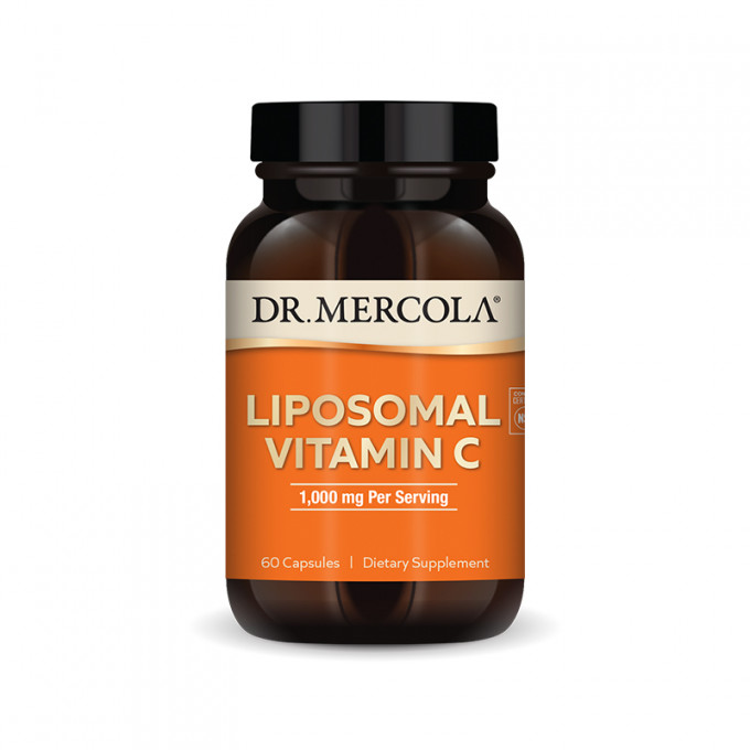 Dr. Mercola Vitamín C liposomální 60 kapslí