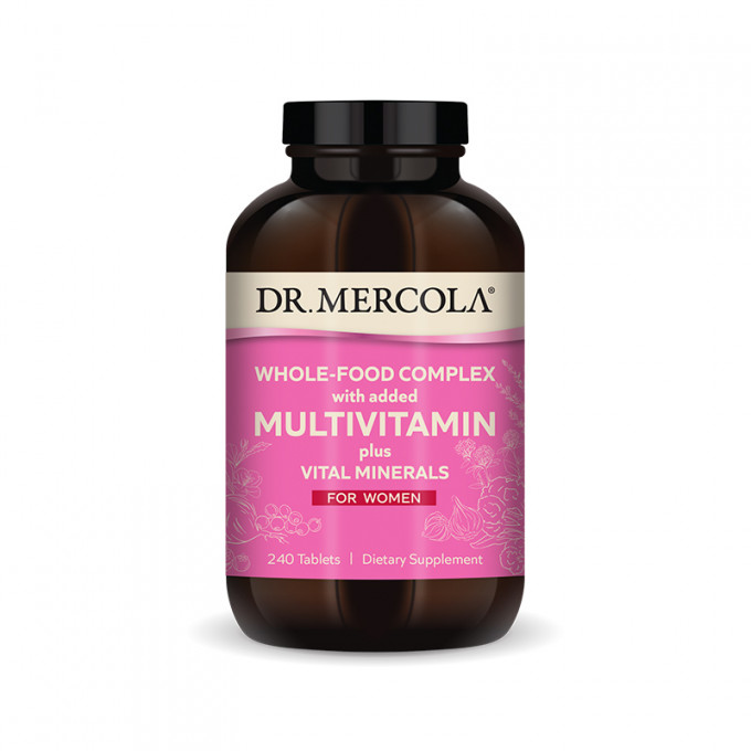 Dr. Mercola Multivitamín pro ženy 240 tablet