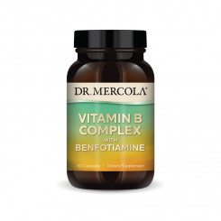 Dr. Mercola Vitamín B Complex s Benfotiaminem 60 kapslí