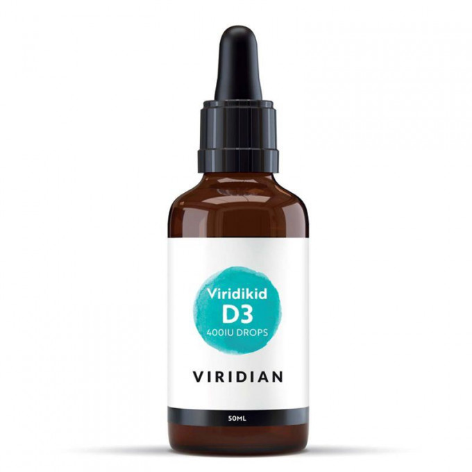 Viridian Viridikid Vitamin D Drops 400iu 30ml