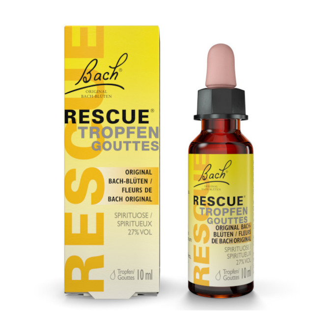 Bach Krizové kapky (Rescue remedy) s alkoholem 10ml