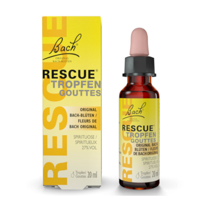 Krizové kapky (Rescue Remedy) s alkoholem 20 ml