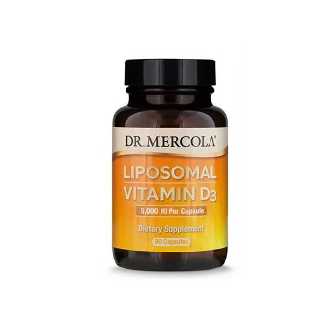 Dr. Mercola Vitamín D 5000 IU, liposomální, 90 kapslí