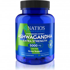 Natios Ashwagandha Extract, 5000 mg, Extra Strength, 90 veganských kapslí