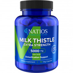 Natios Milk Thistle Extract, Ostropestřec, 5000 mg 90 veganských kapslí