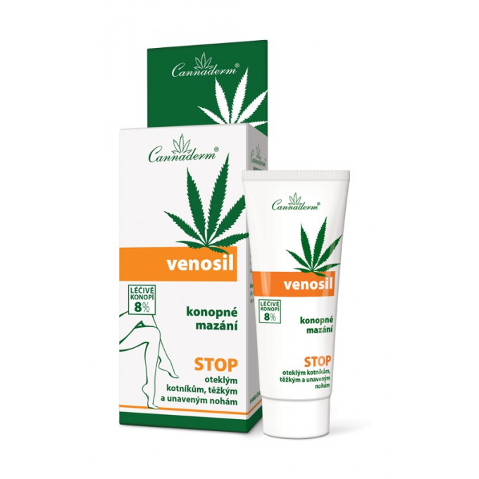 Cannaderm Venosil konopné mazání na žíly 100 ml